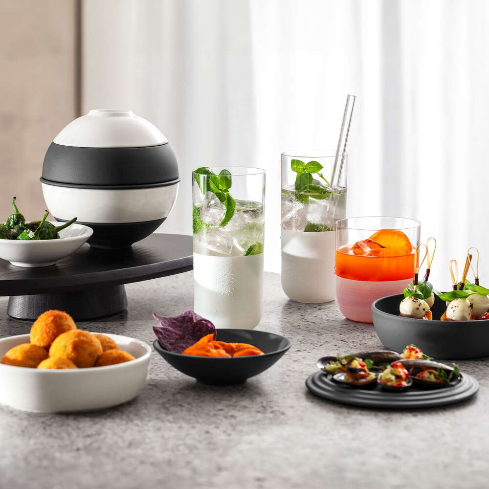 La Boule Casa Cuco – Jogo de Pratos em Porcelana 5 Peças