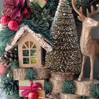 Guirlanda Decoração Natalina Luxo com Led 65CM