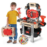 Banco De Ferramentas Para Crianças Deshara Com 138 Peças, Fu