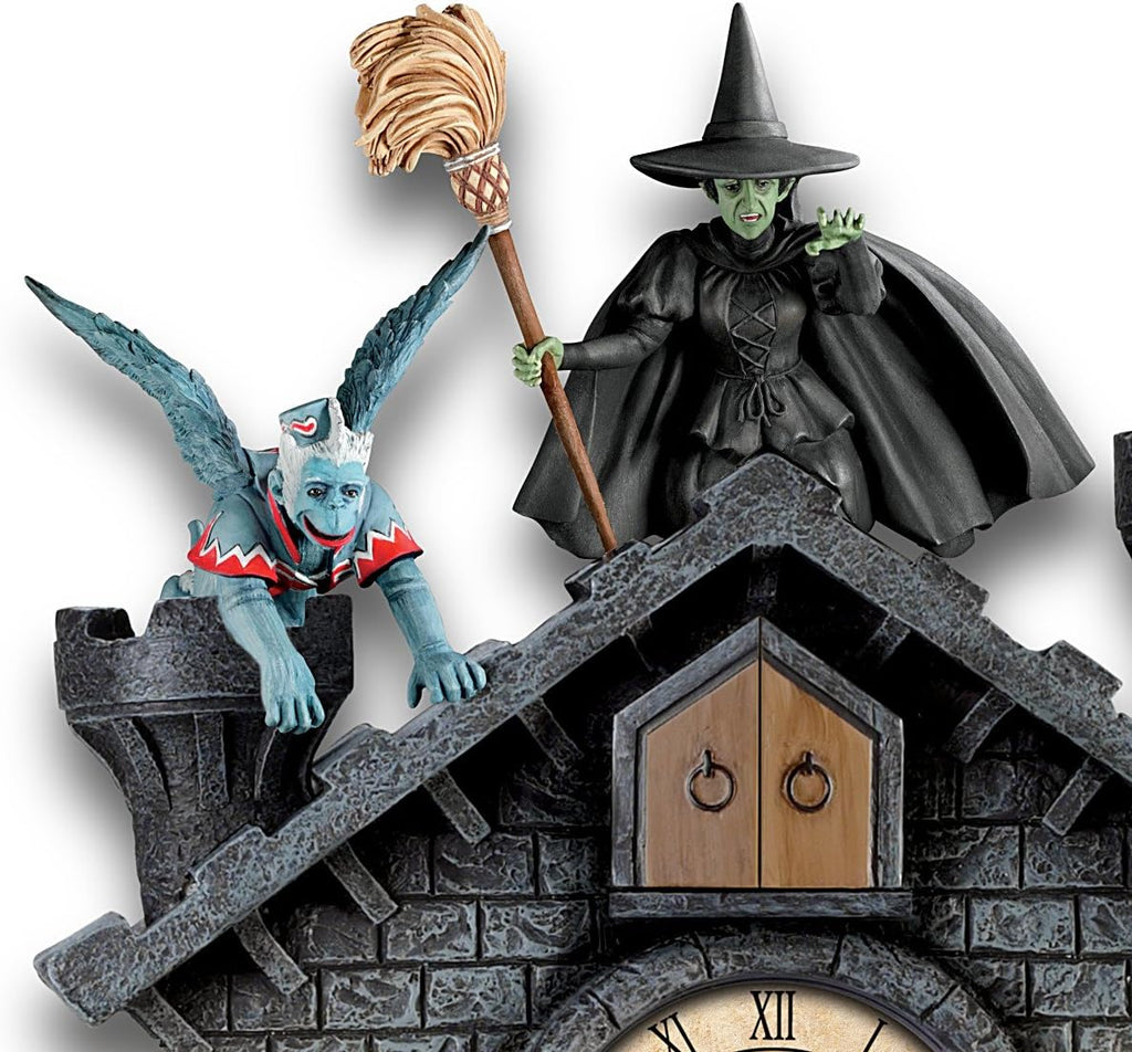Relógio Cuco Edição Limitada Mágico de Oz – 60 cm de altura, musical e com iluminação especial.