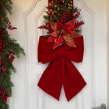 Escapulário Natalino Vermelho com Estrela