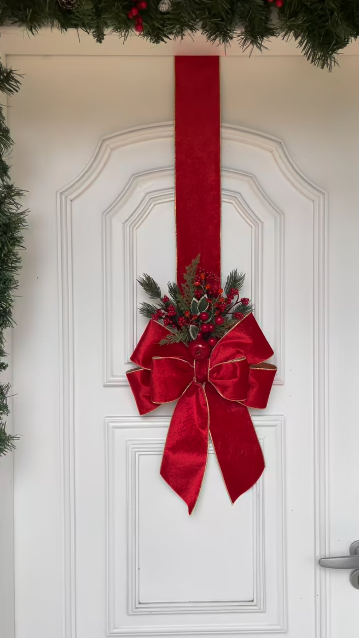 Escapulário Natalino Vermelho Clássico