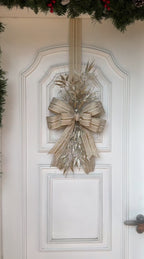 Escapulário Natalino Champagne Prateado