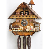 Relógio Cuco Chalé com a Dama do Sino Model: 8677 T (42cm)