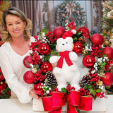 Guirlanda Natalina Decoração Urso