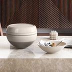 Conjunto de Jantar para 2 Pessoas - La Boule 7 Peças Bege