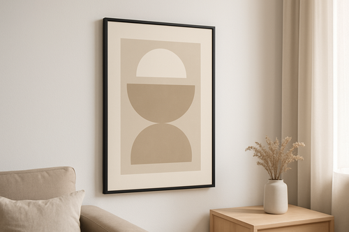 Quadro Minimalista - Vista 3/4