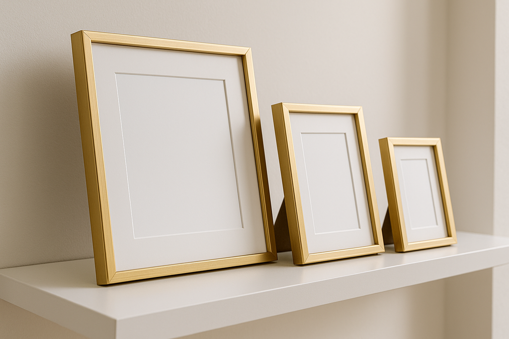 Kit Porta-Retratos - Vista Lateral