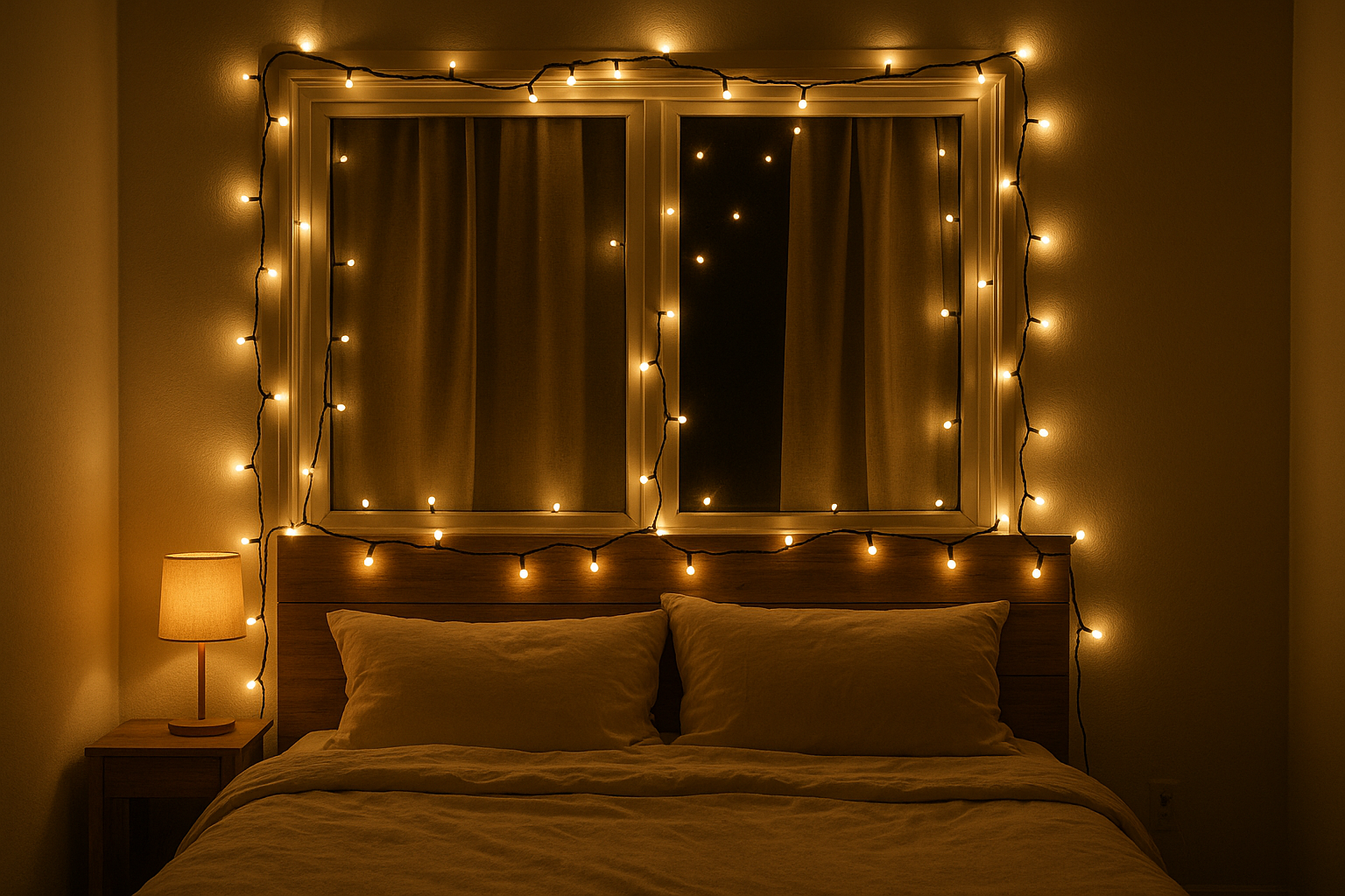 Cordão Luzes - Vista Frontal