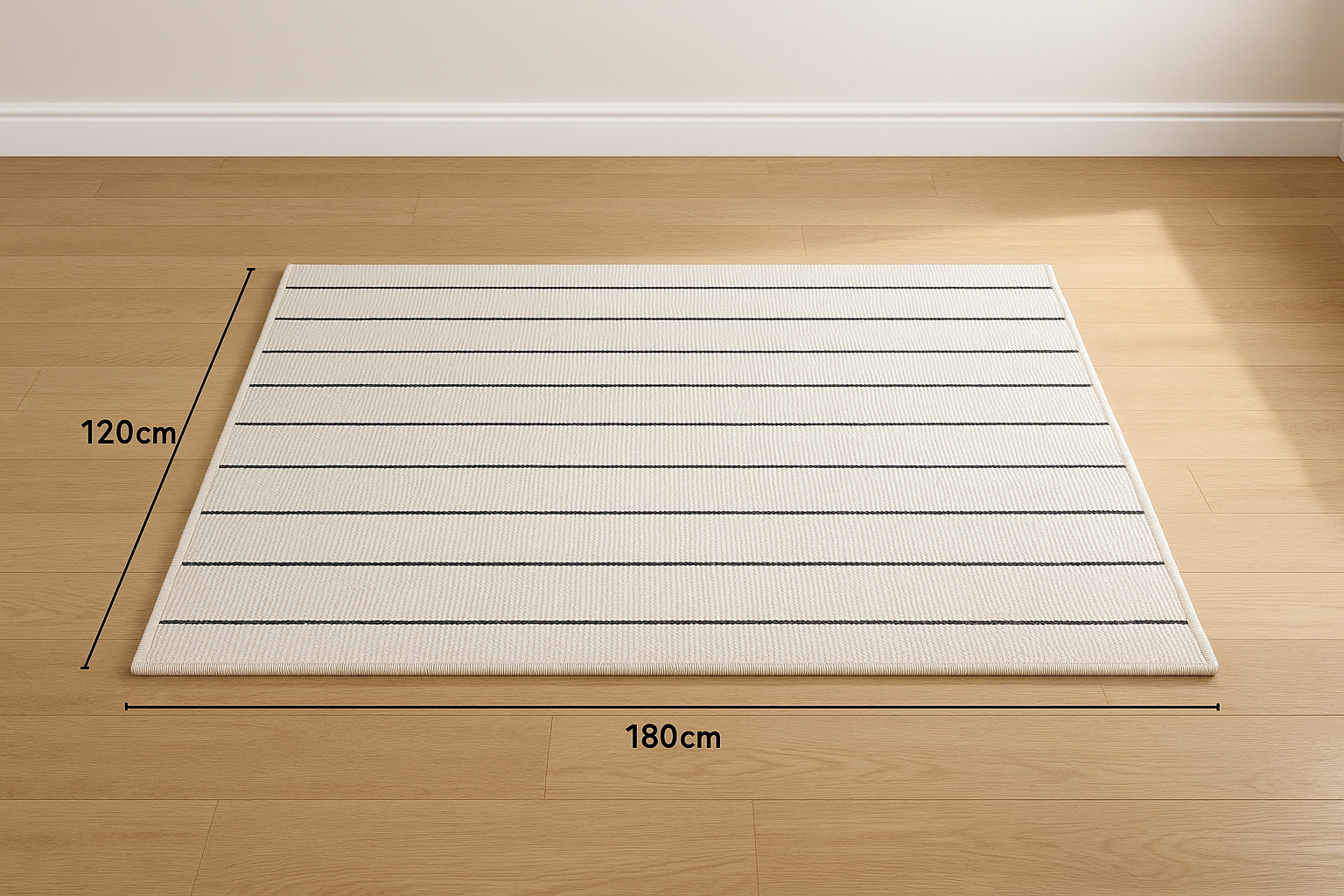 Tapete Listrado - Vista Frontal