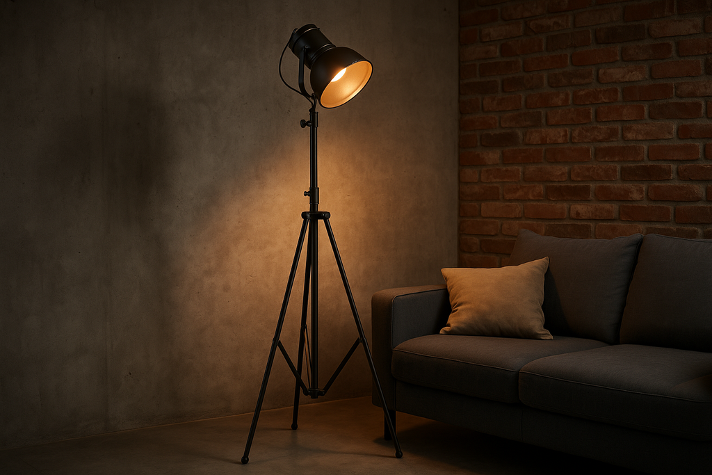 Luminária Industrial - Vista 3/4