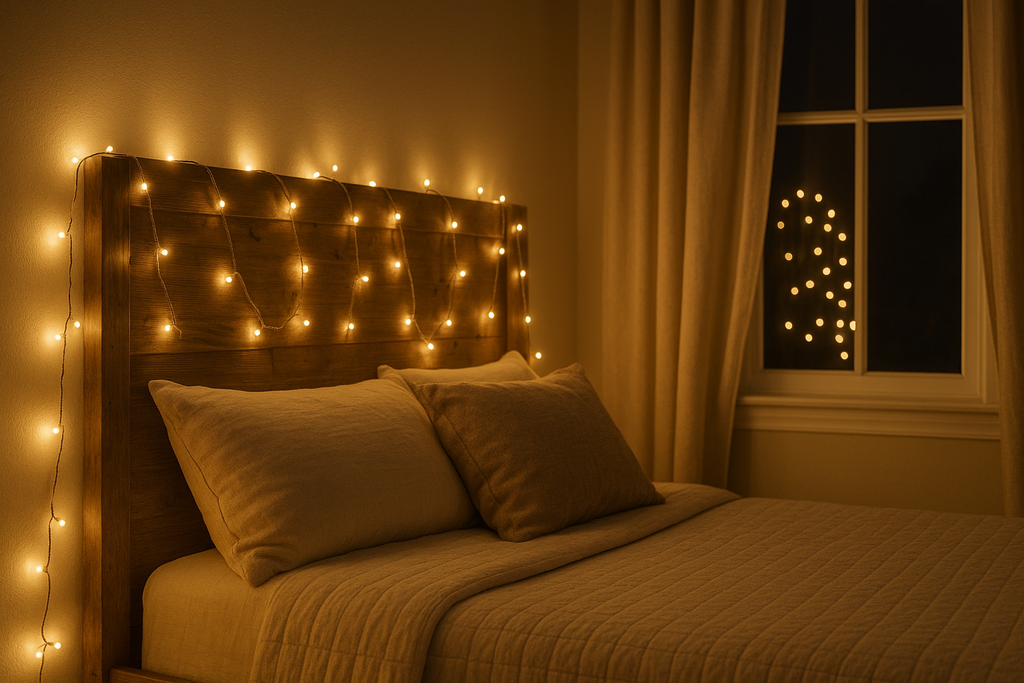 Cordão Luzes - Vista Lateral