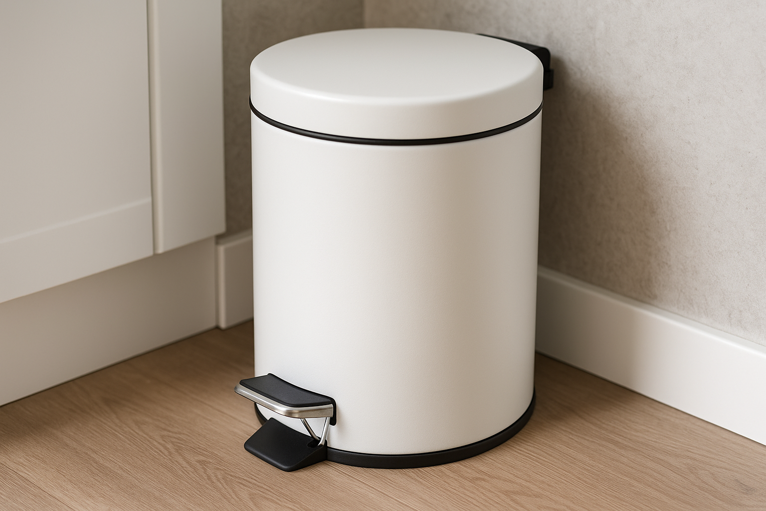 Lixeira Pedal - Detalhe Mecanismo