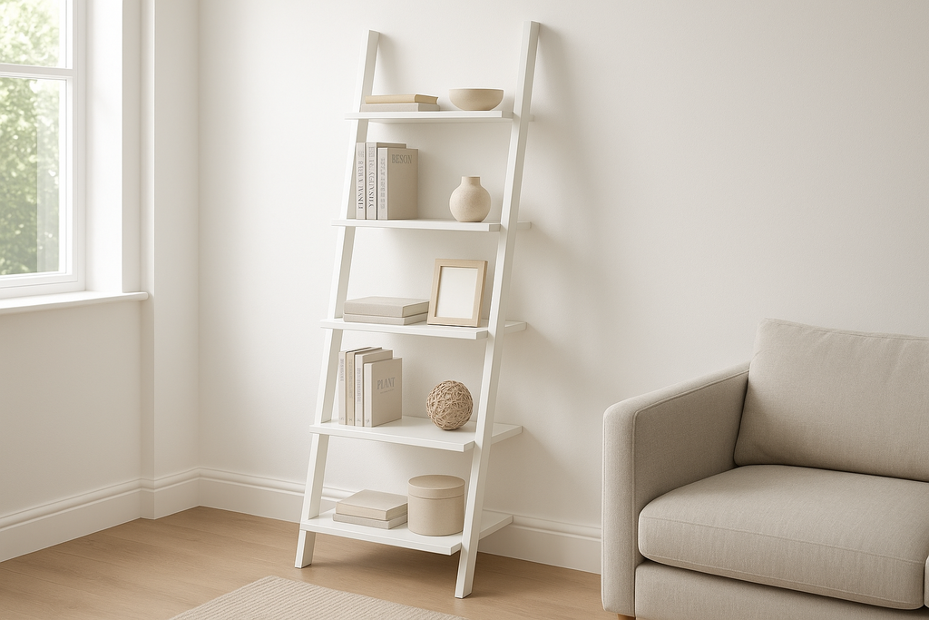 Estante Escada - Vista Lateral