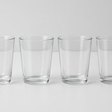 Conjunto 4 Copos Americanos Vidro - 250ml Básico