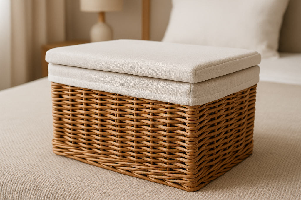 Cesta Tampa - Detalhe Vime