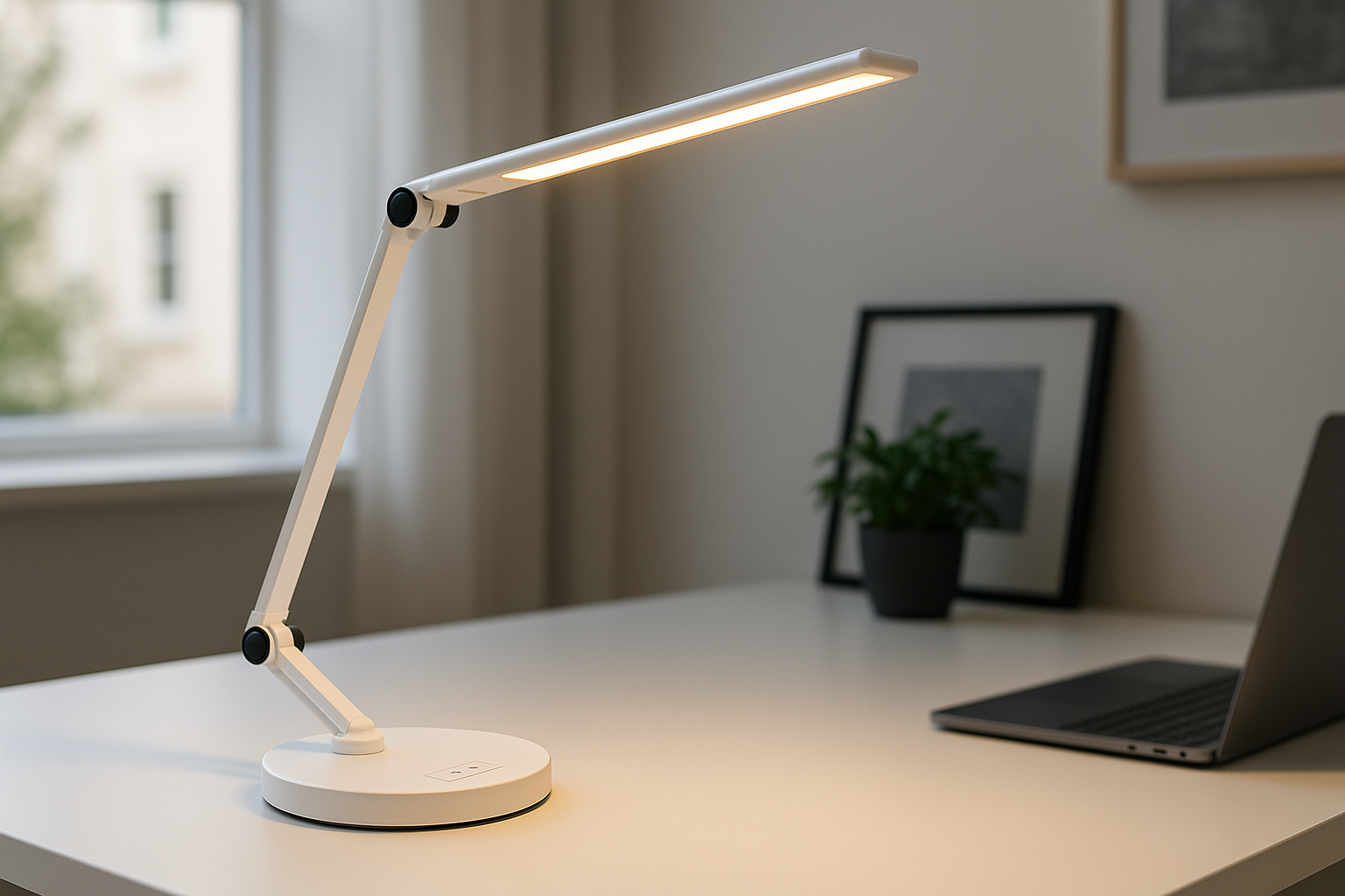 Luminária LED - Vista Lateral