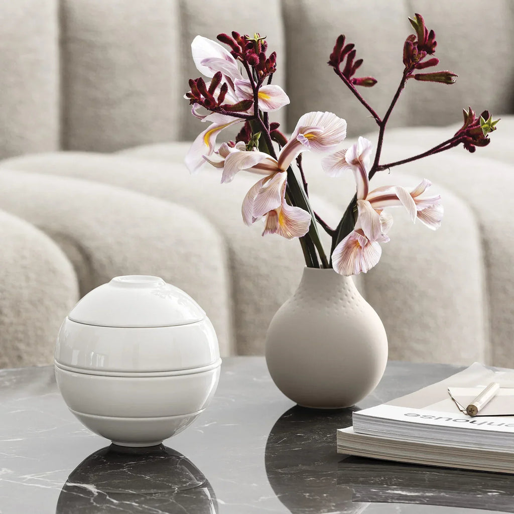 Conjunto de Jantar para 2 Pessoas - La Boule 7 Peças Branco