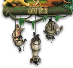 Relógio de parede Bradford Disney Rei Leão Hakuna Matata com música e luz facial