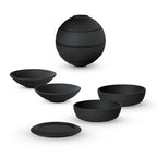 Conjunto de Jantar para 2 Pessoas - La Boule 7 Peças Preto